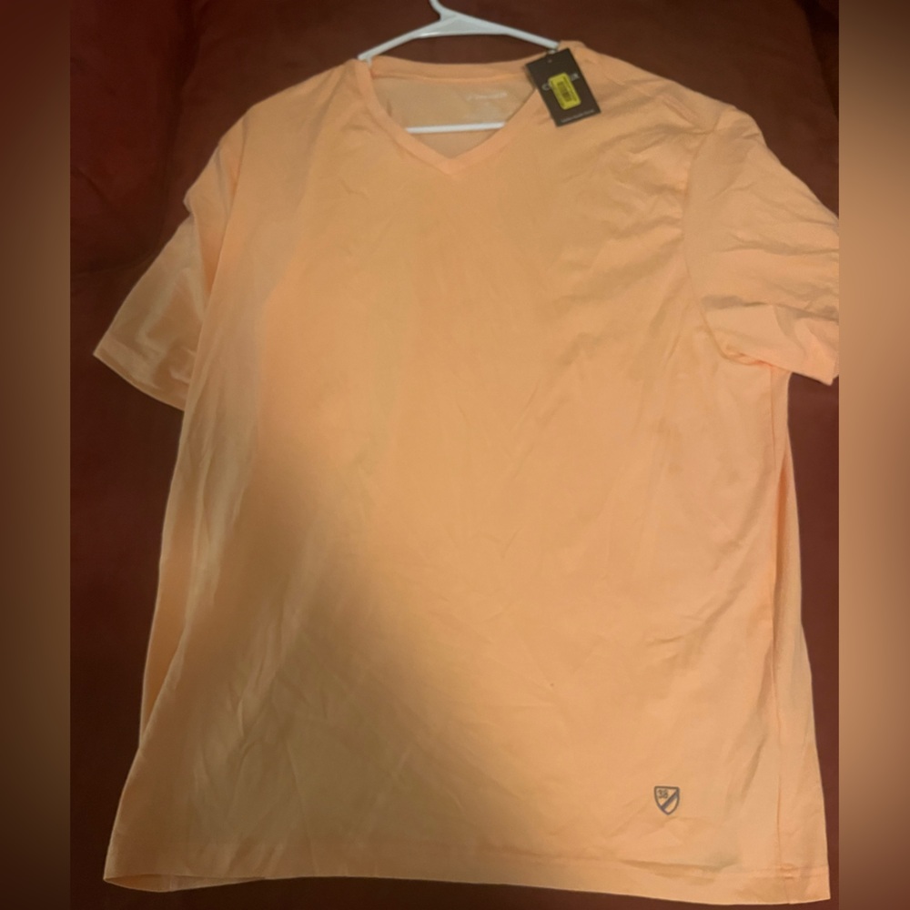 Light orange cremieux large tee